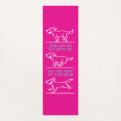 Honden maken ons leven compleet yogamat (Voorkant)