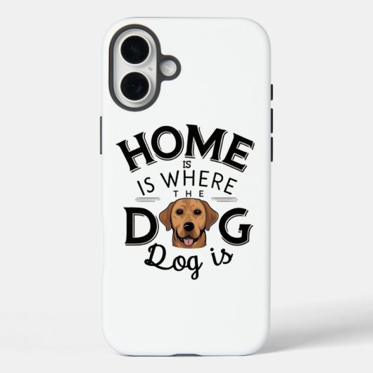 Honden maken thuis Case-Mate iPhone case (Achterkant)