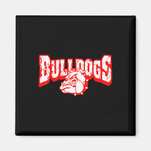 Honden Mascotte Terug naar school Team Spirit R Magneet
