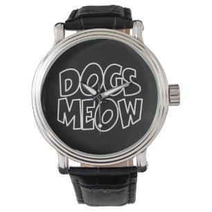 Honden Meauw Horloge
