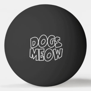 Honden Meauw Pingpongbal