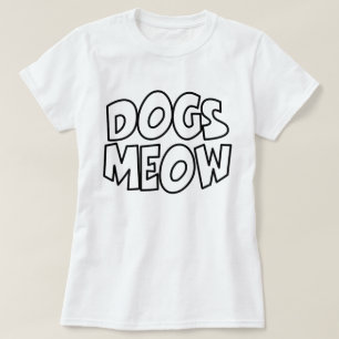 Honden Meauw T-shirt