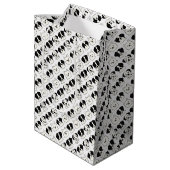 Honden medium cadeauzakje (Achterkant Gekanteld)