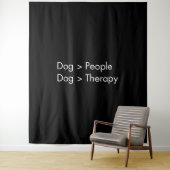 Honden Mensen Hond Therapie Wandkleed (In situ)