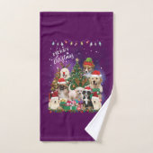 honden Merry kermas Light Bad Handdoek (Handdoek)