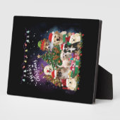 honden Merry kermas Light Fotoplaat (Zijkant)