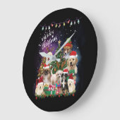 honden Merry kermas Light Grote Klok (Hoek)