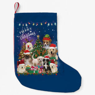 honden Merry kermas Light Kleine Kerstsok