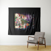 honden Merry kermas Light Wandkleed (In Situ (horizontaal))