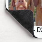 HONDEN MET BUCK TEETH 1-800-DOG DENTIST MOUSEPAD MUISMAT (Hoek)
