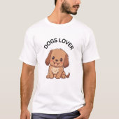 Honden minnaar t-shirt (Voorkant)
