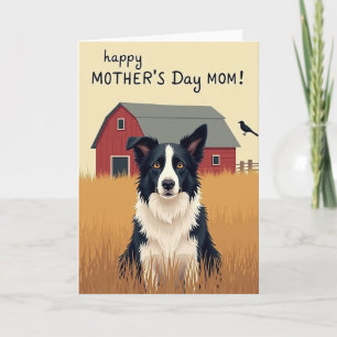 Honden Moederdag Scènekaart Kaart