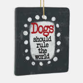 Honden moeten het Ornament regeren (Rechts)