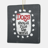 Honden moeten het Ornament regeren (Links)