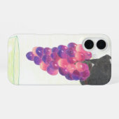 Honden neus en druiven telefoonhoesje iPhone 16 hoesje (Achterkant horizontaal)