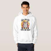 Honden Omdat Mensen Eng Zijn Hoodie (Voorkant volledig)