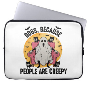 Honden Omdat Mensen Eng Zijn Laptop Sleeve