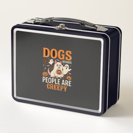 Honden Omdat Mensen Enge Halloween Geest (Voorkant)