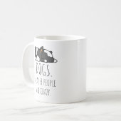 Honden Omdat Mensen Gek Zijn Koffiemok (Voorkant links)