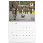 HONDEN OP PARADE - US Military Service Honden Kalender (Mar 2027)
