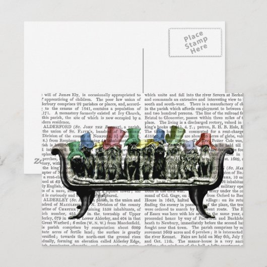 Honden op sofa briefkaart (Voorkant / Achterkant)