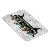 Honden op sofa magneet (Rechterzijde)