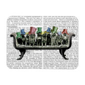 Honden op sofa magneet (Horizontaal)