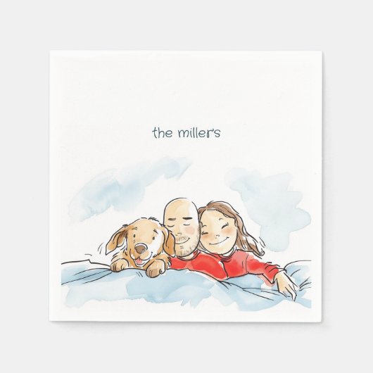 Honden Ouders Servet (Voorkant)