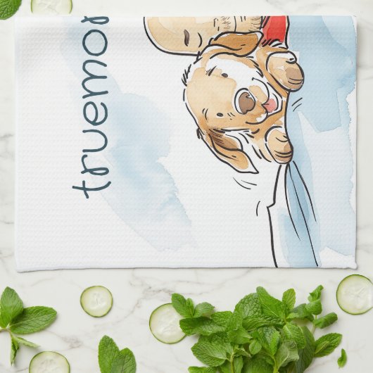 Honden Ouders Theedoek (Gevouwen)