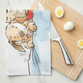 Honden Ouders Theedoek (Quarter Fold)