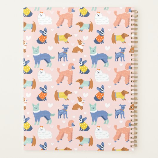 Honden outfit planner (Achterkant)