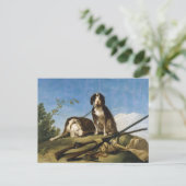 Honden over het hoofdstuk van Francisco José de Go Briefkaart (Staand voorkant)