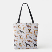 Honden overal tote bag (Achterkant)