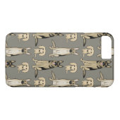 Honden Patroon Case-Mate iPhone Case (Achterkant (Horizontaal))