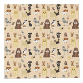 honden patroon. kubus (Voorkant)