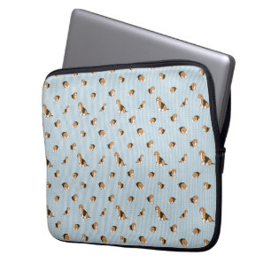 Honden patroon laptop sleeve