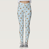 Honden patroon leggings (Voorkant)