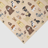 honden patroon tissuepapier (Detail)