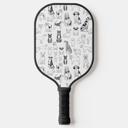 Honden Pickleball Paddle (Voorkant)
