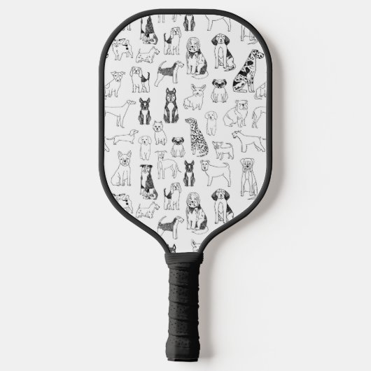 Honden Pickleball Paddle (Achterkant)