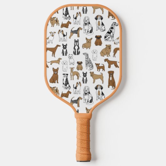 Honden Pickleball Paddle (Voorkant)