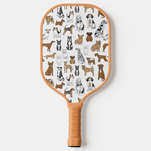 Honden Pickleball Paddle (Achterkant)