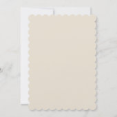 Honden - Platte uitnodiging formaat: 12,7 cm x 17, (Achterkant)