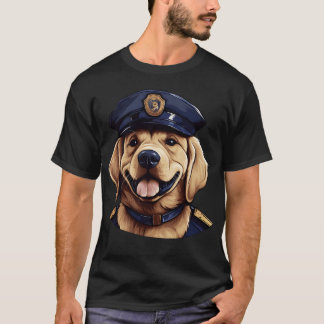 Honden politie  jongen t-shirt