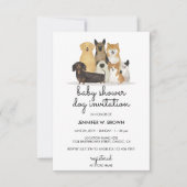 Honden Pug Franse buldog corgi Kaart (Voorkant)