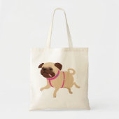 Honden: Pug!   tas (Voorkant)