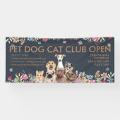 Honden Puppies met dekbedden Spandoek (Horizontaal)