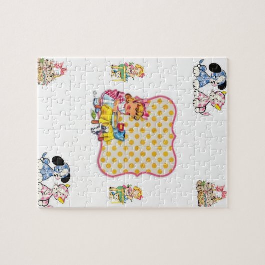 honden puzzel legpuzzel (Horizontaal)