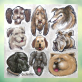 Honden Raamsticker (Vel 3)