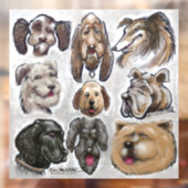 Honden Raamsticker (Vel 2)